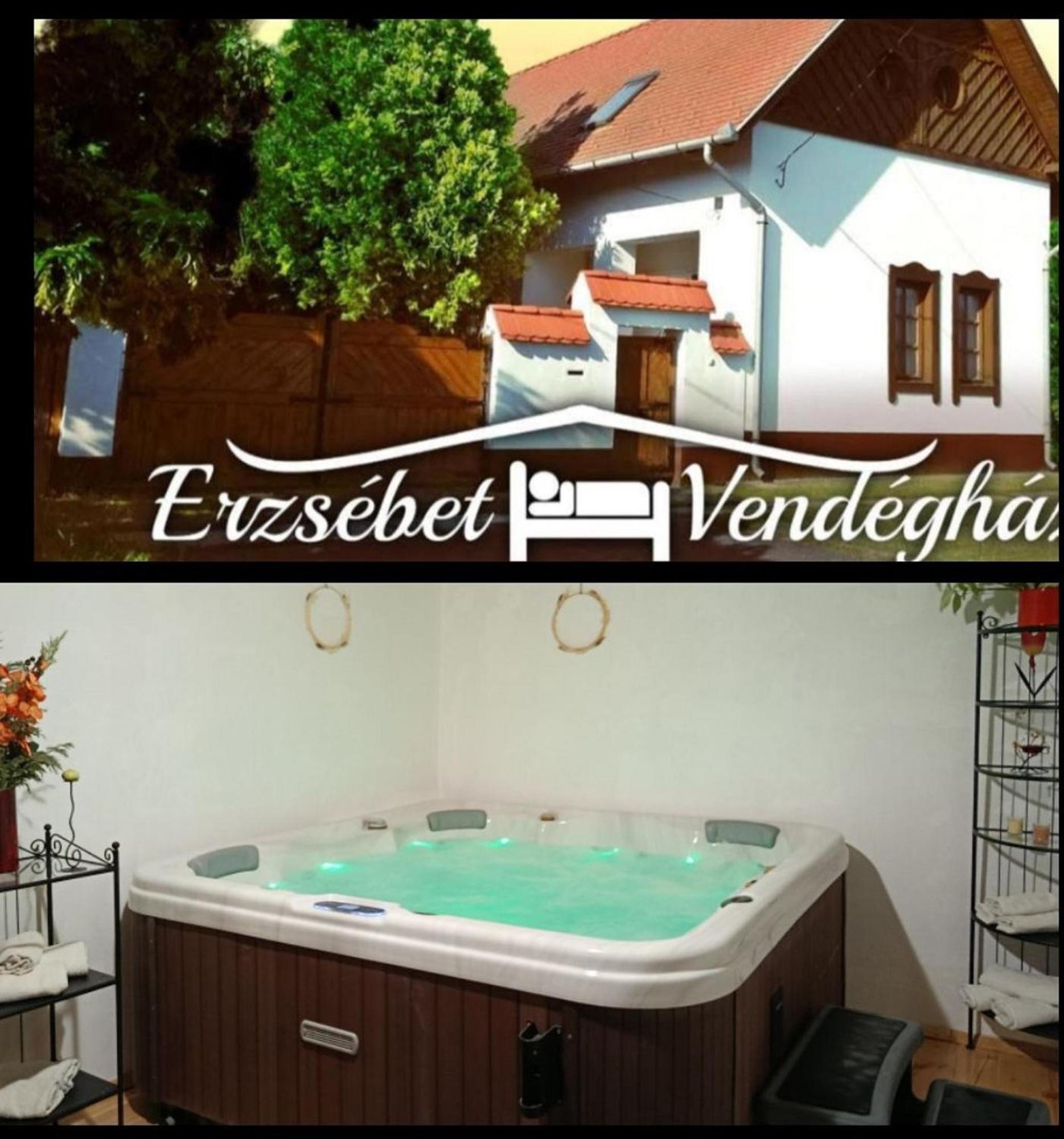 Erzsebet Vendeghaz Es Apartman Hajdúszoboszló المظهر الخارجي الصورة